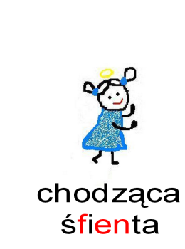 Koszulka dziewczęca - chodząca śfienta