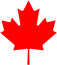 Liść klonu - Kanada