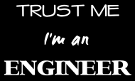 Trust me I'm an engineer - koszulka damska