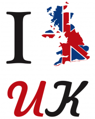 Koszulka I love UK