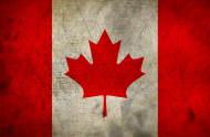 Flaga Kanady - koszulka damska