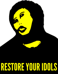 Restore your idols - koszulka damska