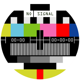 Koszulka Obraz kontrolny - No signal