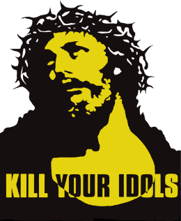 Koszulka Kill your idols biała