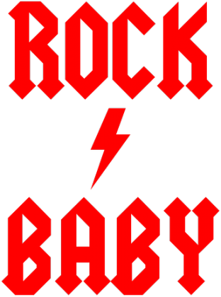 Rock baby - body dziecięce