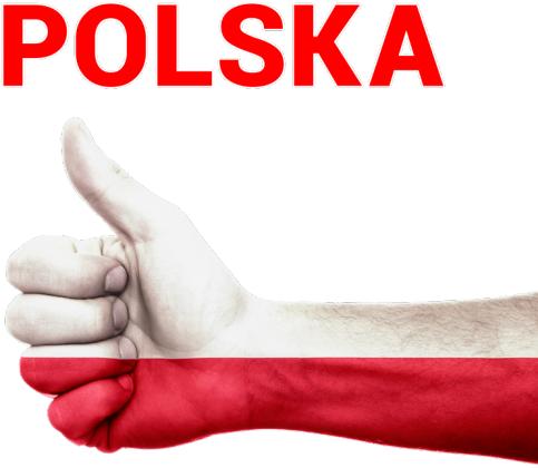 Koszulka Polska kciuk