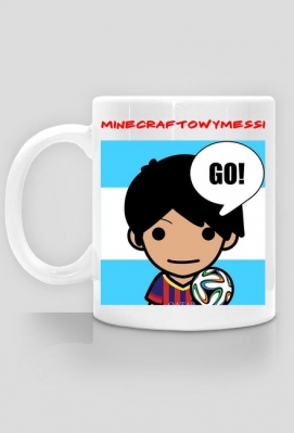 KUBEK MC-MESSI - MINECRAFTOWYMESSI