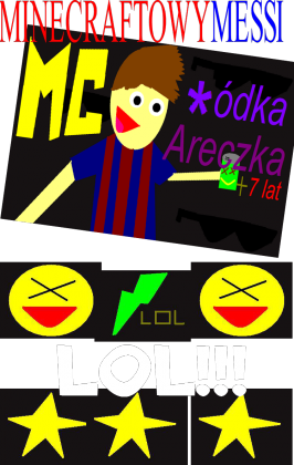 MC-MESSI WÓDKA ARECZKA