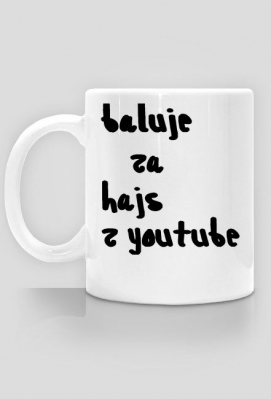 MatZer kubek baluje za hajs yt - Matzer! shop