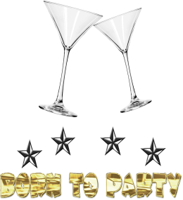 Born to party koszulka
