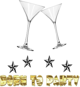 Born to party bluza
