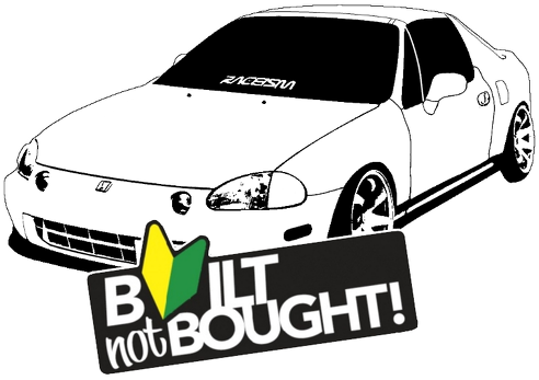 Built not Bought DEL SOL Tshirt W