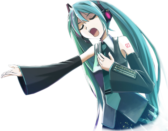 Hatsune Miku Biała