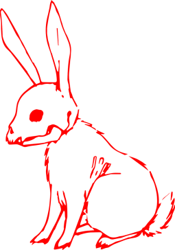 Red bunny