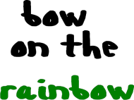 Kubek "Bow on the Rainbow"