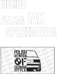 Bluza z kapturem-Niemiec płakał jak sprzedawał