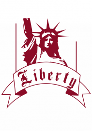 Koszulka liberty, prawicowy.