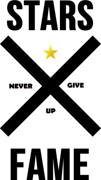 T-SHIRT STARSWEAR NEVER GIVE UP STARS FAME