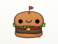 burger t-shir