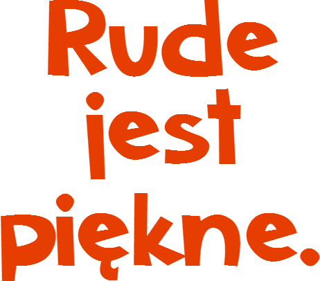 Rude jest piękne kubek