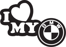 BLUZA " I LOVE MY BMW "