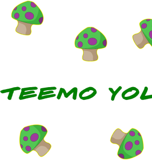 Teemo YOLO - nadruk