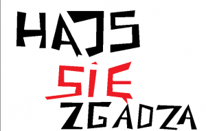 HAJS SIE NIE ZGADZA biała (męska) - nadruk