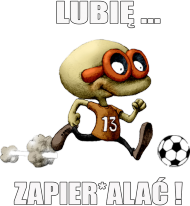 Koszulka z napisem LUBIĘ ZAPIERDALAĆ