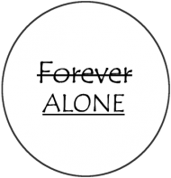 Koszulka dziecięca "Forever Alone"