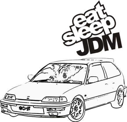 Honda Civic 4g JDM