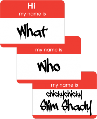 My name is SlimShady