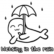 Blebsing in the Rain