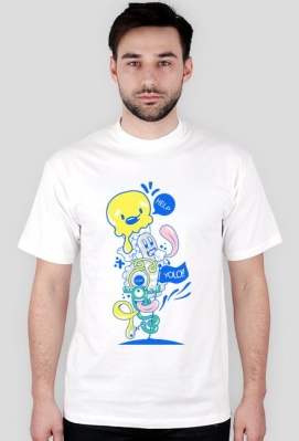 #YOLO T-Shirt (BLUE) - ExDesign