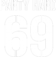 Bluza z napisem "Party Hard 69"