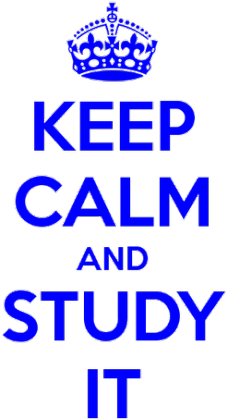 Kolorowy kubek KEEP CALM AND STUDY IT
