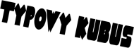 Typowy Kubus (napis, biała)