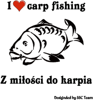 Kubek I love carp fishing