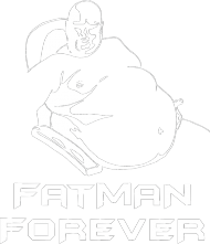 FatMan koszulka dla Grubaska ! Czarna