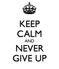 Keep calm and ..