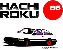 Hachi Roku AE86 (biała)
