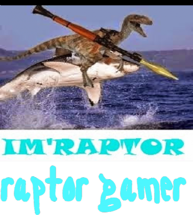 RAPTOR GIRL MERCHANDISE