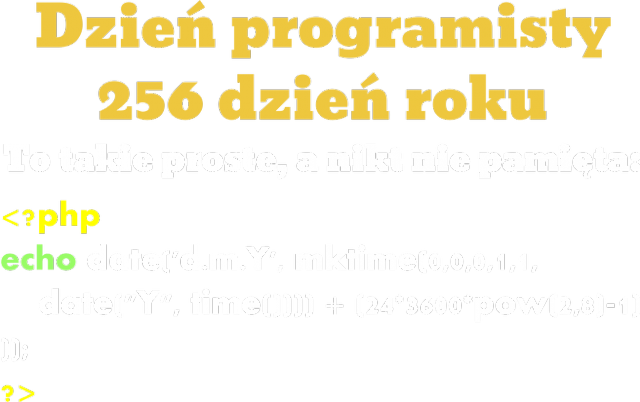 Dzień programisty