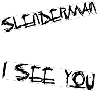 koszulka slenderman i see you