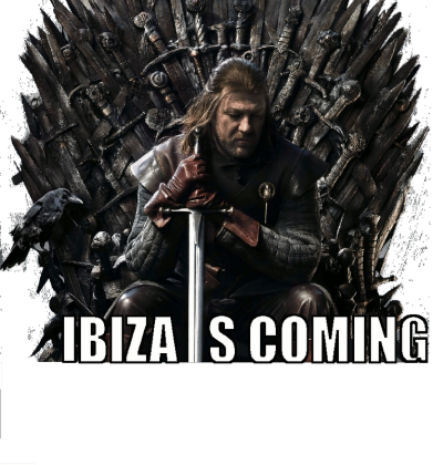 Koszulka damska - Ibiza Is Coming - NWK