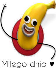 Bananowy kubek ^^