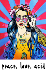 Hippie girl