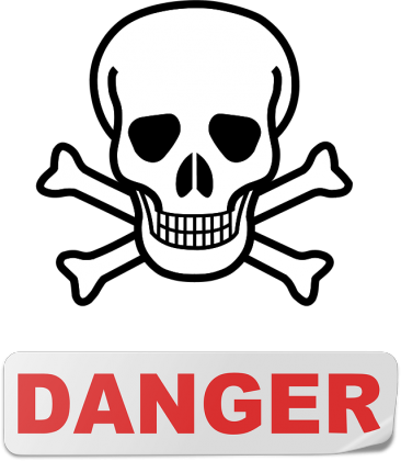 bluzka męska danger