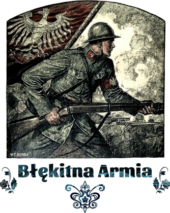 Plakat -  Błękitna Armia
