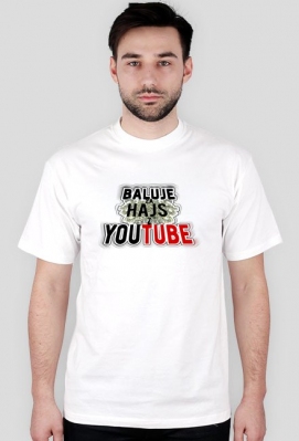 Baluje za hajs z Youtube Koszulka - Niebieski Sklep