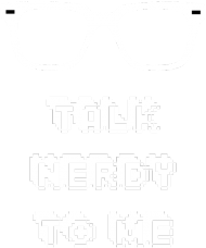 Koszulka "Talk nerdy to me" (czarna)